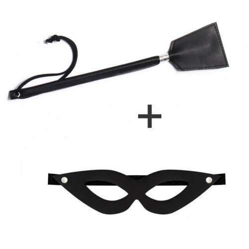 KIT TIAZINHA CHICOTE E MASCARA DE CORVIN ESPATULA