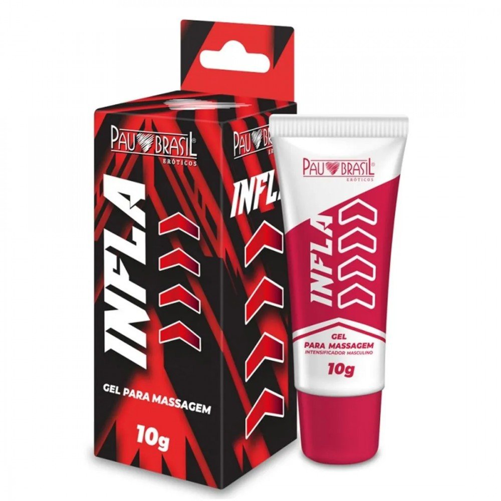 INFLA GEL EXPANSOR 10GR Este Gel é expansor, estimulante e intensificador. INFLA GEL EXPANSOR 10GR