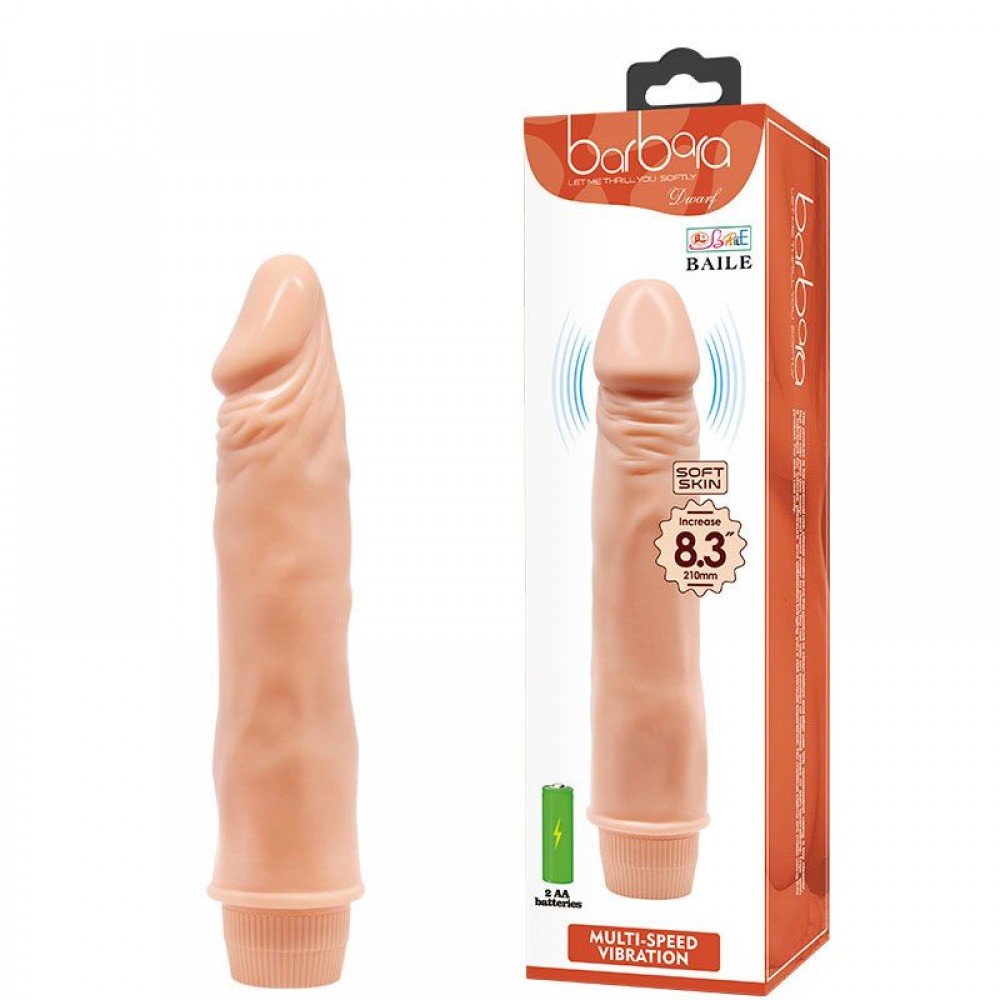 PENIS BARBARA REALISTICO COM GLANDE SALIENTE E VEIAS 21X4CM Pênis realístico com glande saliente e veias. PENIS BARBARA REALISTICO COM GLANDE SALIENTE E VEIAS 21X4CM