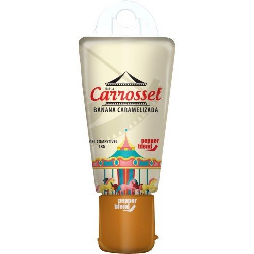 CARROSSEL GEL COMESTÍVEL PARA SEXO ORAL 18G 