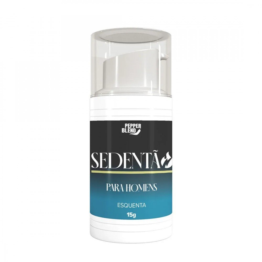 SEDENTAO EXCITANTE MASCULINO 15G Perfeito para deixar o homem subindo pelas paredes de tesão, a Pepper Blend desenvolveu esse produto que revolucionará os estímulos masculinos, contando com um blend de matérias primas altamente afrodisíacas. SEDENTAO EXCITANTE MASCULINO 15G