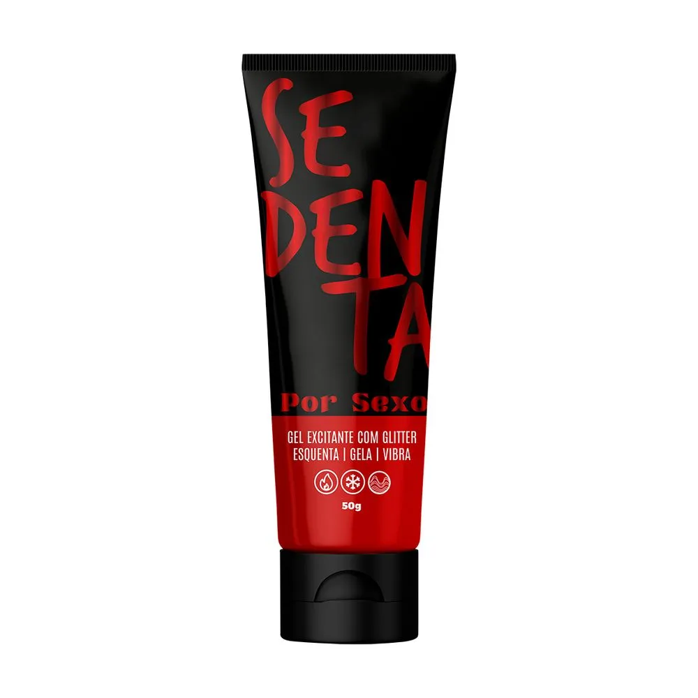 SEDENTA POR SEXO GEL ESQUENTA, GELA E VIBRA 50GRS Tudo o que você queria e muito mais. SEDENTA POR SEXO GEL ESQUENTA, GELA E VIBRA 50GRS