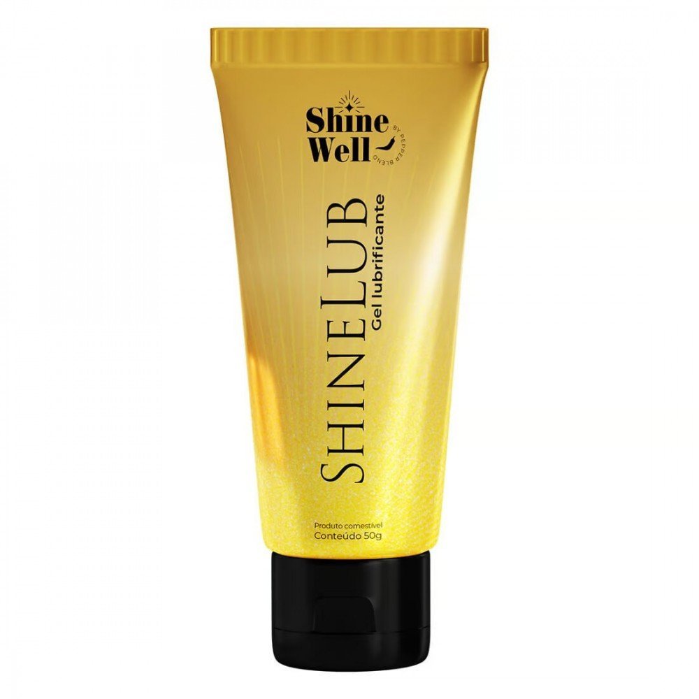 SHINE LUB GEL DESLIZANTE NEUTRO 50G O Shine Lub é um Gel Deslizante Neutro da Linha Luxo Pepper Blend, um produto com formulação à base de água, com alto poder de lubrificação do TCM, o que proporciona um deslize suave, hidratante e prazeroso. SHINE LUB GEL DESLIZANTE NEUTRO 50G