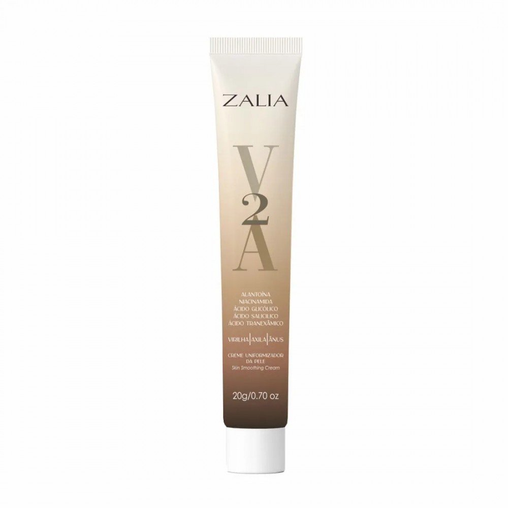 CREME UNIFORMIZADOR DE PELE V2A 20G ZALIA Sabe aquele toque especial que faz toda a diferença? CREME UNIFORMIZADOR DE PELE V2A 20G ZALIA