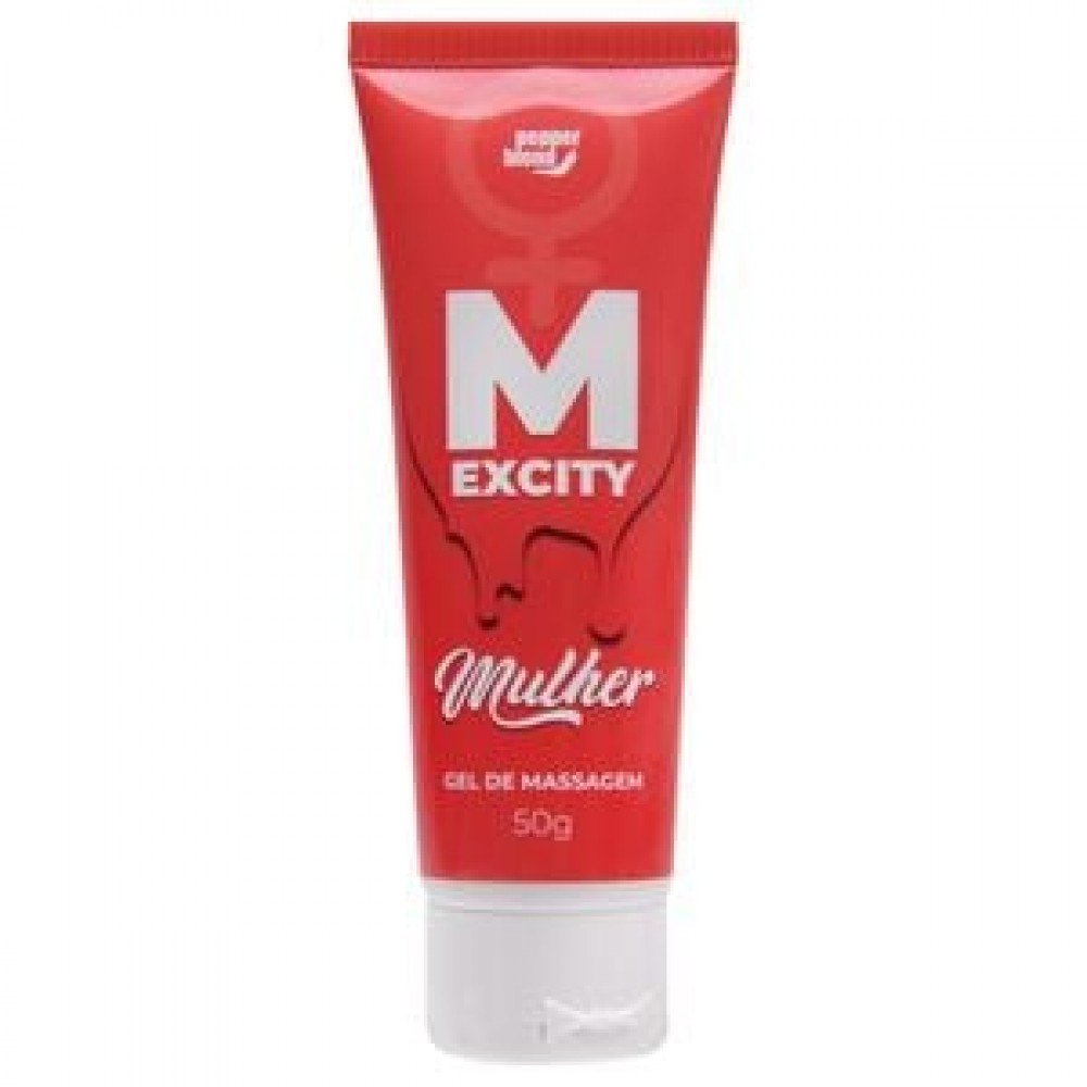 M EXCITY GEL COMESTIVEL 50GR Muito mais excitação para suas noites! M EXCITY GEL COMESTIVEL 50GR