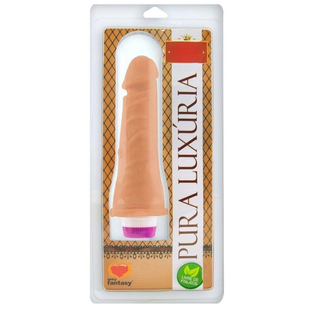 PRÓTESE VIBRADOR INTERNO 18,4 X 4CM SEXY FANTASY PC019 Vibrador Multi Velocidades. PRÓTESE VIBRADOR INTERNO 18,4 X 4CM SEXY FANTASY PC019