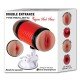 MASTURBADOR VAGINA ANUS COM VENTOSA 6508 Masturbador Masculino Lanterna Cyberskin com ventosa, em formato de vagina e Anûs. MASTURBADOR VAGINA ANUS COM VENTOSA 6508