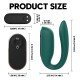 VIBRADOR DE CASAL COM CONTROLE BAUD 6916 Vibrador Formato de casal Estimulador de Ponto G e Clitóris. VIBRADOR DE CASAL COM CONTROLE BAUD 6916