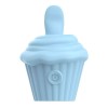 VIBRADOR DE CLITORIS CUPCAKE AZUL 7490