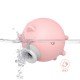 ESTIMULADOR DE CLITORIS PIGGY 6433 PIGGY é um estimulador de Clitóris super macio, No formato de língua. ESTIMULADOR DE CLITORIS PIGGY 6433