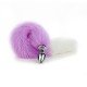 KIT RABO DE RAPOSA COM TIARA DE ORELHAS 7339 Kit - Rabo de Raposa com Tiara de Orelhas - Grampos para os seios em Metal e Gargantilha - SI Plug Anal Rabo de Raposa em aço com formato cônico que facilita a penetração, produzido em aço inoxidável e polido a KIT RABO DE RAPOSA COM TIARA DE ORELHAS 7339