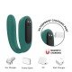 VIBRADOR DE CASAL COM CONTROLE BAUD 6916 Vibrador Formato de casal Estimulador de Ponto G e Clitóris. VIBRADOR DE CASAL COM CONTROLE BAUD 6916