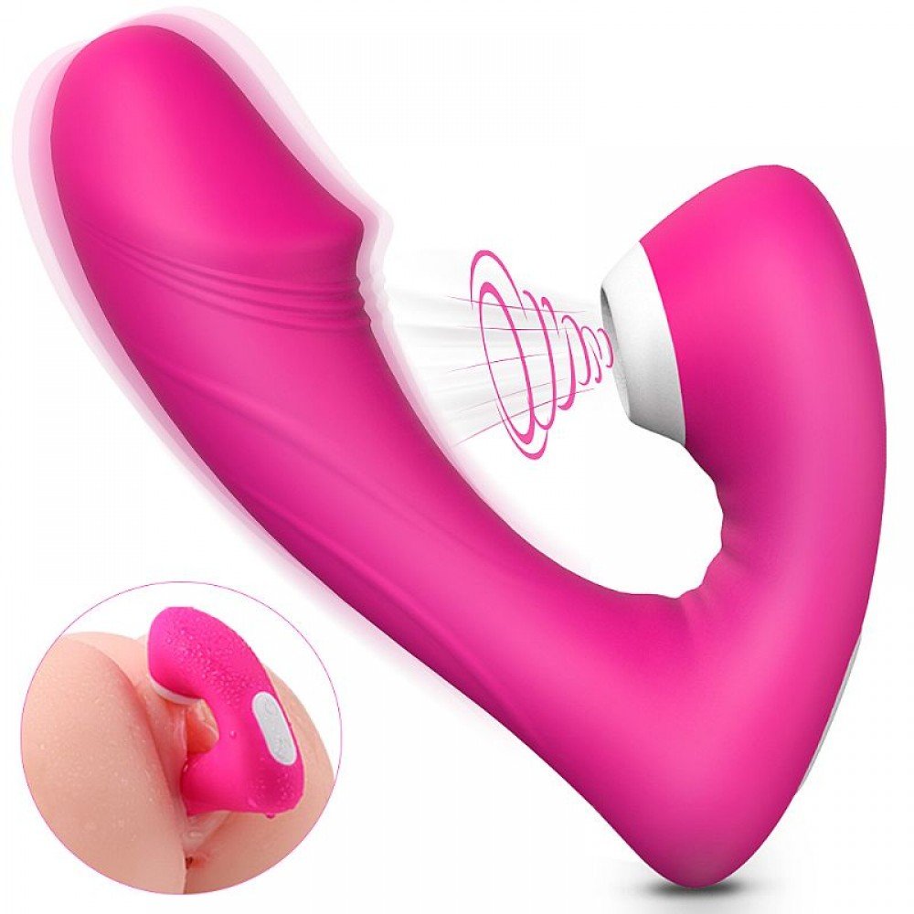 VIBRADOR DE CLITORIS COM PULSAÇÃO FIERCE 6724