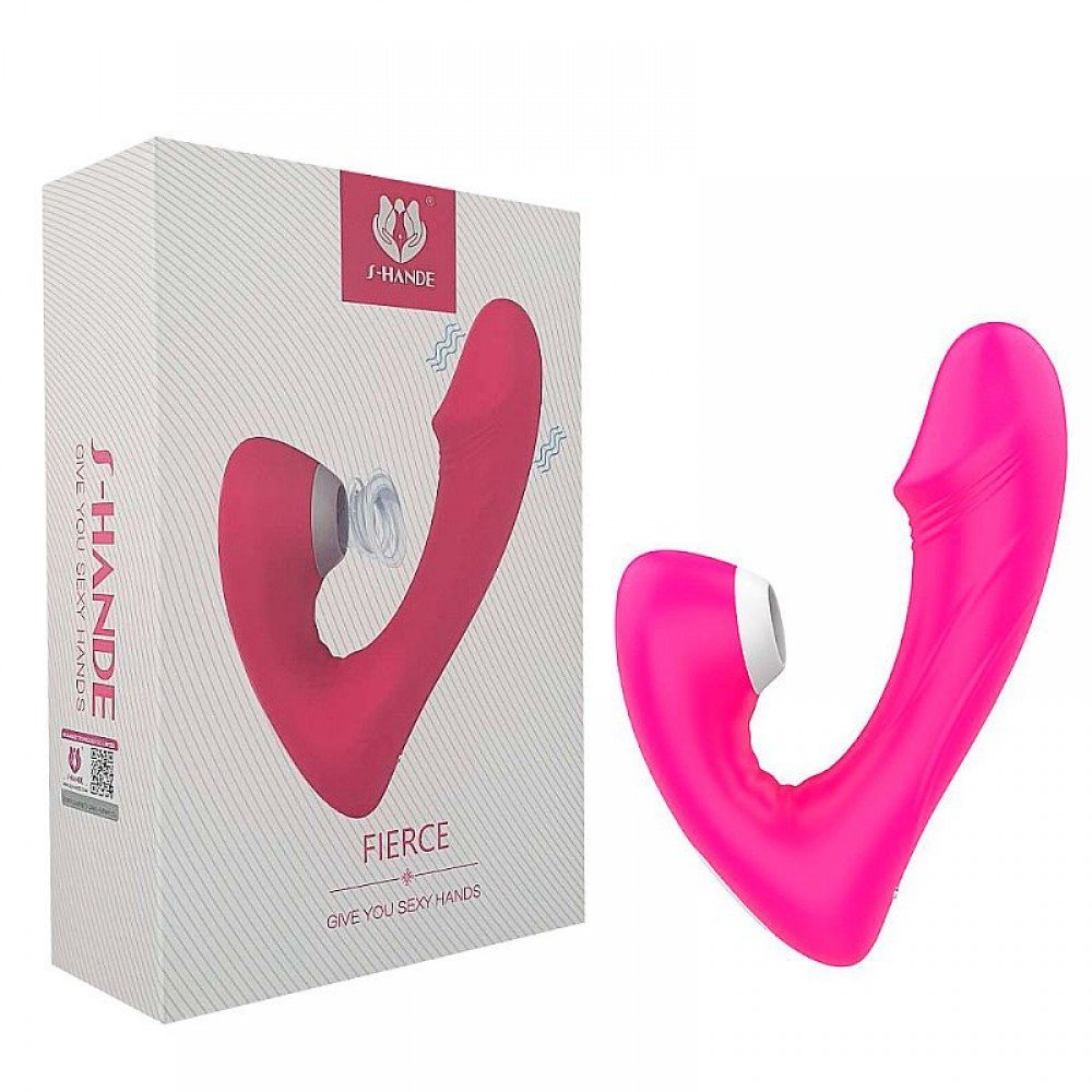 VIBRADOR DE CLITORIS COM PULSAÇÃO FIERCE 6724