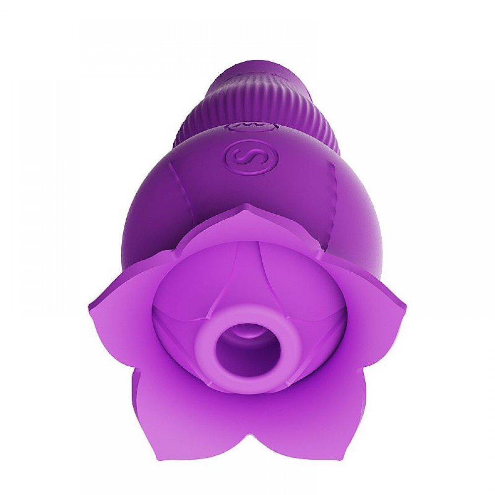 VIBRADOR DE CLITORIS COM PULSAÇÃO ROSA