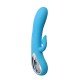 VIBRADOR DUPLO MOTOR COM SUGADOR NICOLA É um vibrador recarregável fabricado em silicone macio e suave ao toque, com alça metalizada, que facilita o seu manuseio. VIBRADOR DUPLO MOTOR COM SUGADOR NICOLA