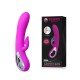 VIBRADOR DUPLO MOTOR COM SUGADOR NICOLA É um vibrador recarregável fabricado em silicone macio e suave ao toque, com alça metalizada, que facilita o seu manuseio. VIBRADOR DUPLO MOTOR COM SUGADOR NICOLA