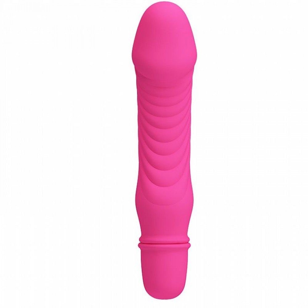 VIBRADOR STEV PRETTY LOVE Pretty Love Stev é um mini vibrador confeccionado em silicone soft touch com 10 modos de vibração e ponta em formato de glande. VIBRADOR STEV PRETTY LOVE
