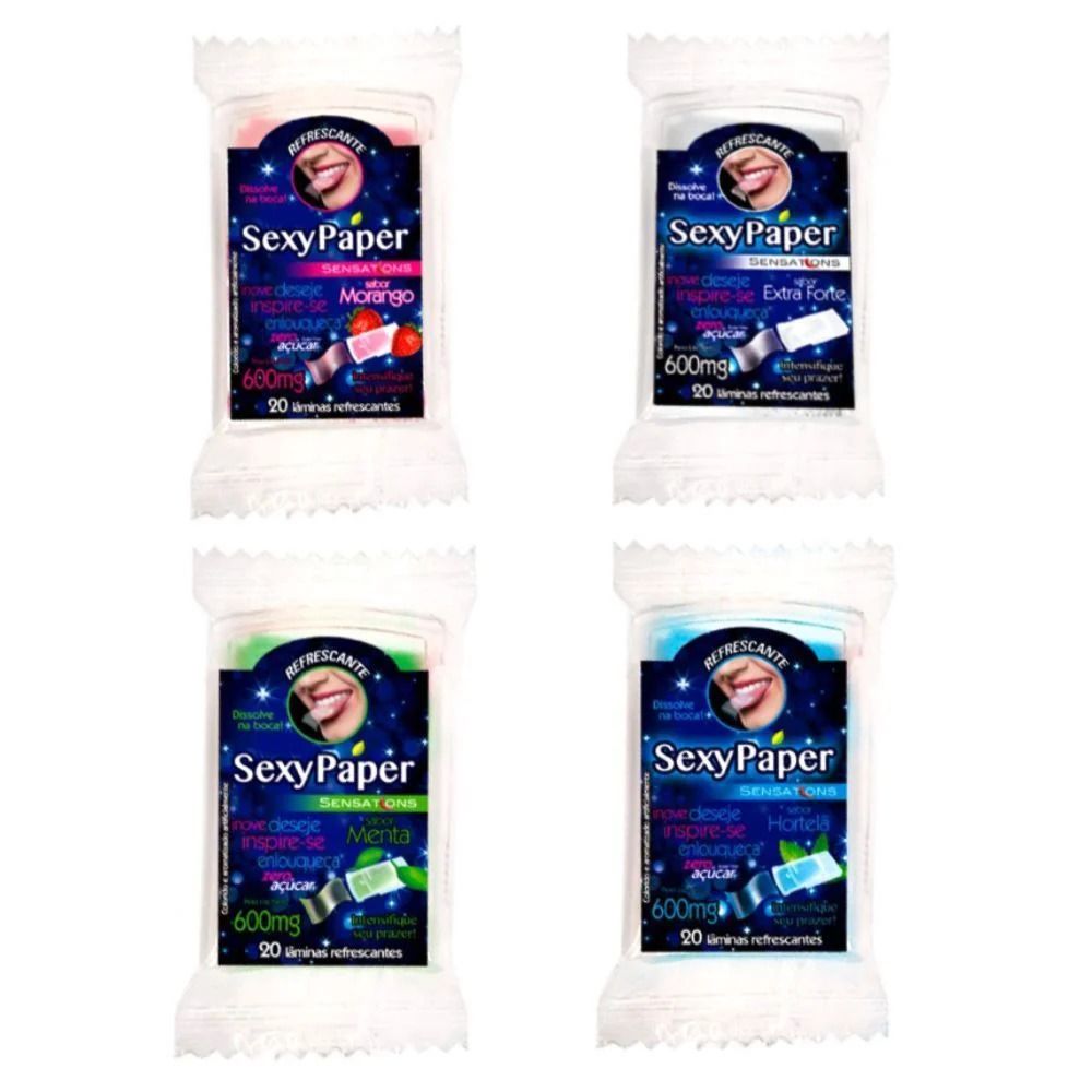 SEXYPAPER LÂMINAS REFRESCANTES 20 UNIDADES