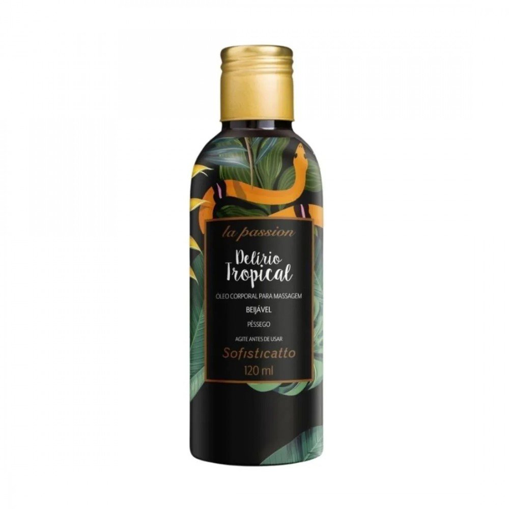 OLEO MASSAGEM DELIRIO TROPICAL 120ML