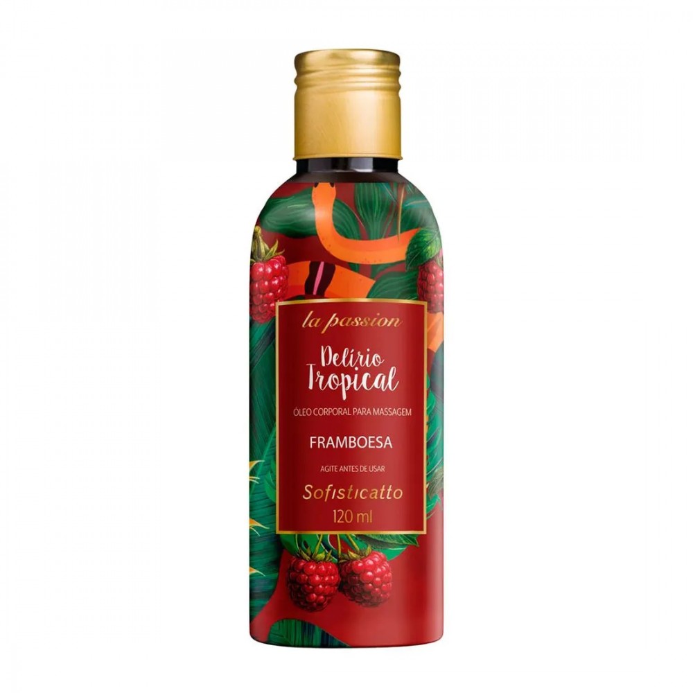 ÓLEO DE MASSAGEM DELIRIO TROPICAL 120ML