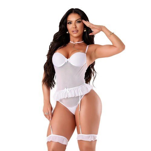 BODY BEIJO PROVOCANTE BRANCO 592