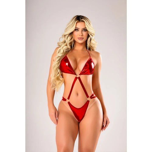 BODY DOMINADORA VERMELHO 590