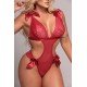 BODYSEU PRESENTE RED 5.113 Aprecie a sensualidade e elegância do Body Seu Presente, projetado para cativar e seduzir. BODYSEU PRESENTE RED 5.113