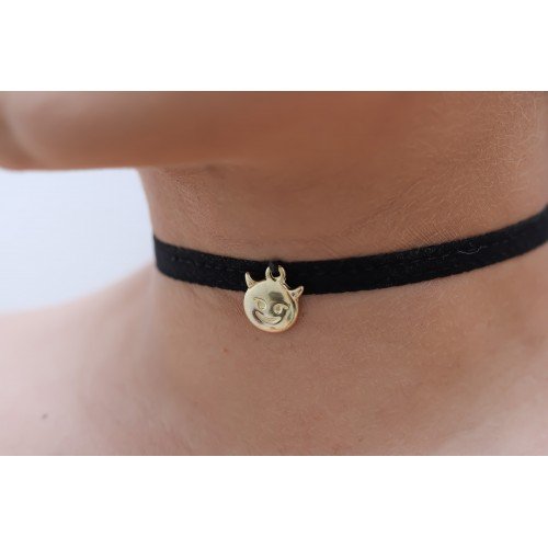 CALCINHA FETICHE FRASES PICANTES COM CHOKER