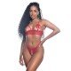 CONJUNTO CROPED TALLYTA VERMELHO 1327 Sensualidade e Sedução não vão faltar …Quer tirar sua vida sexual da rotina e não sabe como? CONJUNTO CROPED TALLYTA VERMELHO 1327