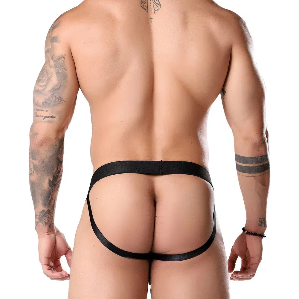 CUECA JOCKSTRAP PRETA