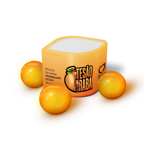 TESAO NA RABA DESSENSIBILIZANTE EXCITANTE ANAL CAPSULA COM 3UND