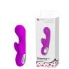 VIBRADOR RECARREGAVEL COM ESTIMULADOR CLITORIANO DUPLO PRETTY LOVE VALENTINE BI014507