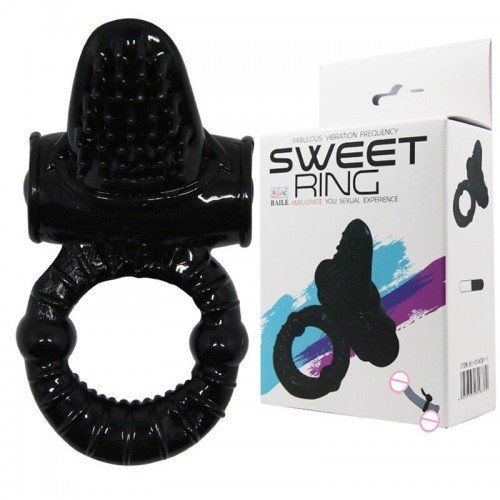ANEL PENIANO COM ESTIMULADOR  SWEET RING 1206