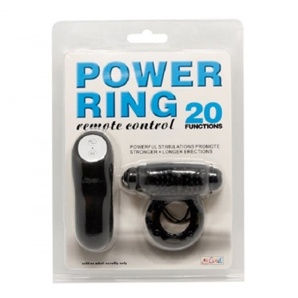 Anel Peniano Power Ring 20 modos de vibração com controle