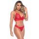 CONJUNTO COM CALCINHA BANDIDA RED