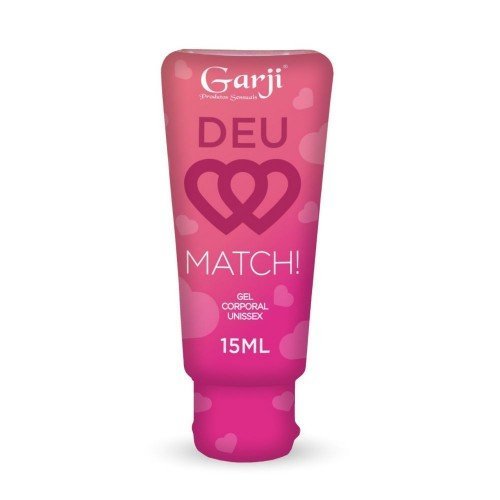 DEU MATCH GEL COMESTÍVEL EXCITANTE 15ML GARJI