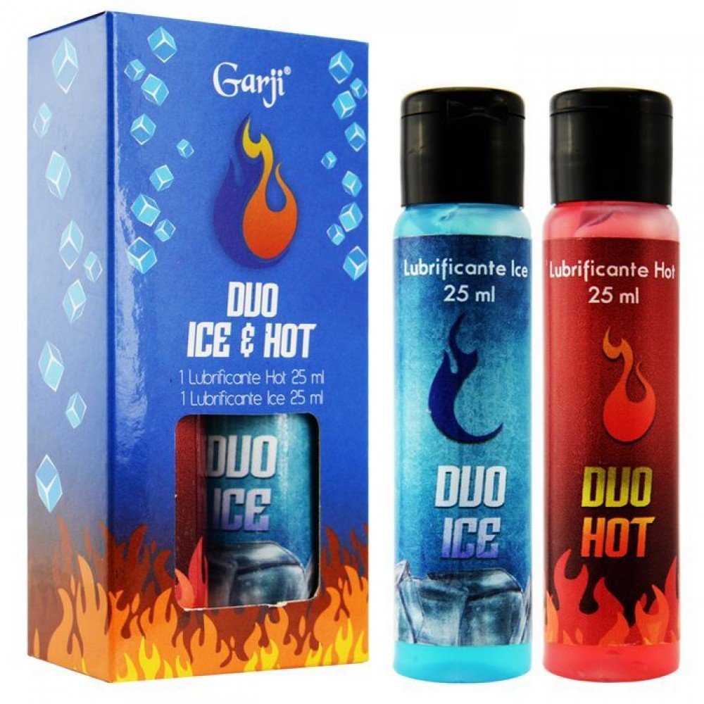 DUO HOT E ICE LUBRIFICANTE 25ML GARJI