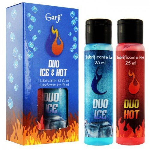 DUO HOT E ICE LUBRIFICANTE 25ML GARJI