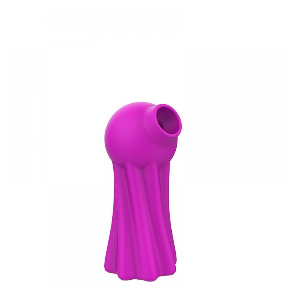 Estimulador Recarregável Feminino Formato Polvo com 7 Modos de Ondas de Pressão – XXOO – PLZK-008