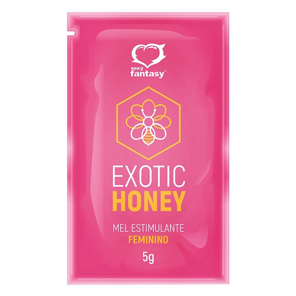 EXOTIC HONEY MEL ESTIMULANTE FEMININO SACHÊ 5G SEXY FANTASY