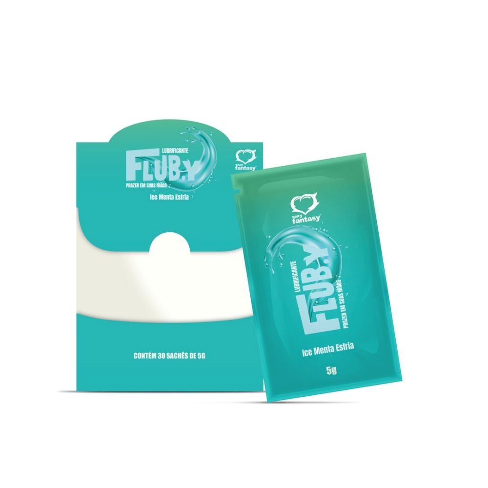 FLUBY MENTA ICE LUBRIFICANTE SACHE 5G