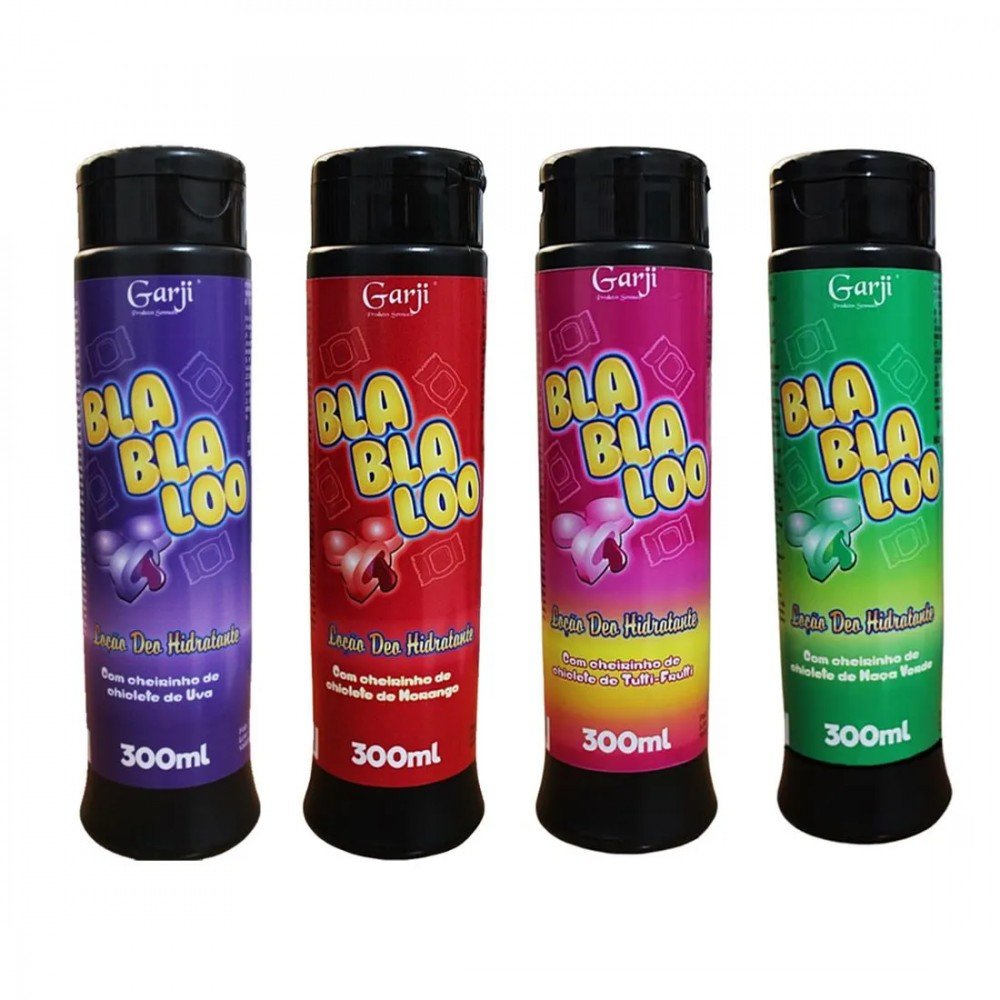 BLABLALOO LOCAO HIDRATANTE 300ML O auto cuidado é fundamental para nosso bem-estar diário mantendo nossa pele hidratada e cheiro, a Loção Deo-Hidratante Blablaloo contém colágeno em sua formulação com textura leve e de rápida absorção deixando a pele suav BLABLALOO LOCAO HIDRATANTE 300ML