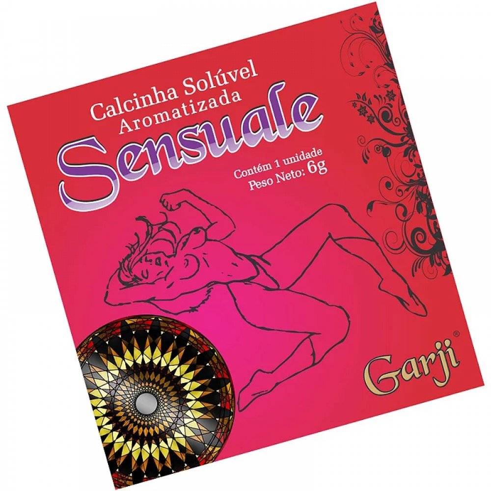 CALCINHA COMESTIVEL A Calcinha Solúvel é composta de gelatina bem fininha sendo muito gostosa, com os melhores sabores e semelhante a um tecido, tornando-se um produto único e inovador do mercado. CALCINHA COMESTIVEL