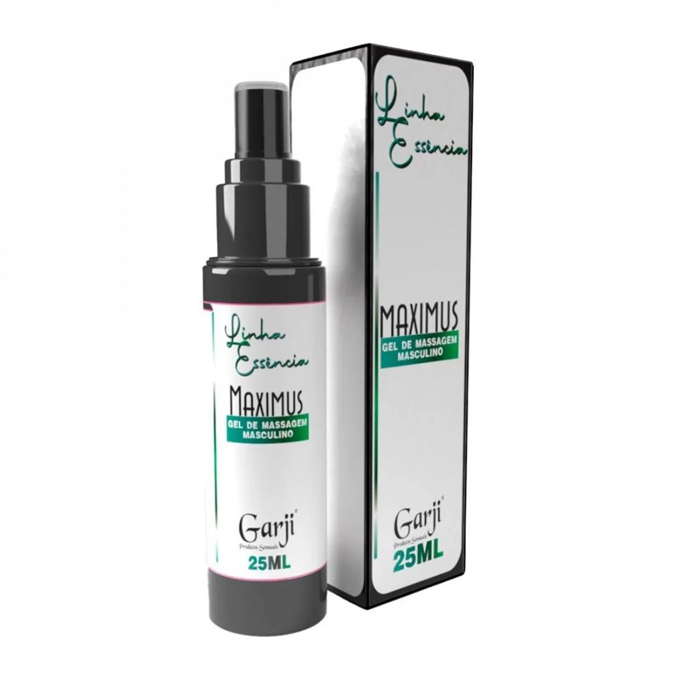 MAXIMUS GEL EXCITANTE 25ML LINHA ESSESNCIA Prepare-se para elevar o prazer da sua rotina com o Maximus Gel de Massagem Masculino Garji! MAXIMUS GEL EXCITANTE 25ML LINHA ESSESNCIA