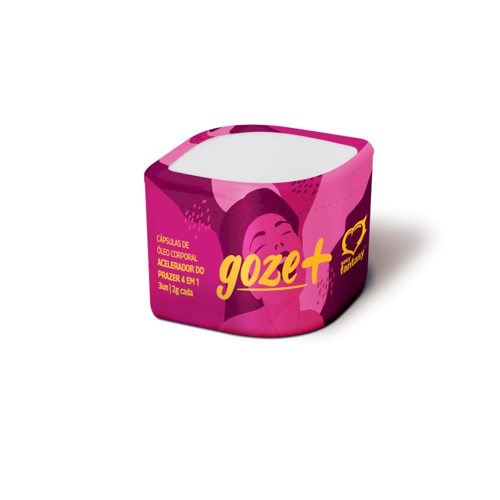 GOZE + ACELERADOR DE ORGASMO CAPSULA COM 3 UND DescriçãoO produto que você já conhece, de um jeito que você nunca viu. GOZE + ACELERADOR DE ORGASMO CAPSULA COM 3 UND