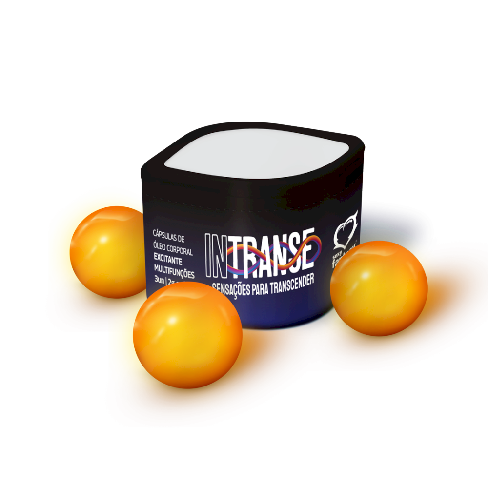 INTRANSE EXCITANTE MULTIFUNCOES CAPSULA COM 3 UND O produto que você já conhece, de um jeito que você nunca viu. INTRANSE EXCITANTE MULTIFUNCOES CAPSULA COM 3 UND