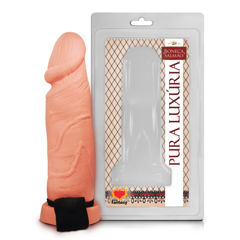 CAPA PENIANA OCA COM CINTA 15 x 3,2CM CP001 As Próteses Sexy Fantasy foram desenvolvidas com plastisol atóxico, material de altíssima qualidade visando segurança e confiabilidade total. CAPA PENIANA OCA COM CINTA 15 x 3,2CM CP001