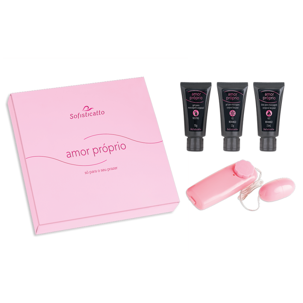 KIT AMOR PRÓPRIO - SOFISTICATTO Ter amor próprio é saber se amar, se valorizar, se aceitar, estar bem
consigo mesmo. KIT AMOR PRÓPRIO - SOFISTICATTO