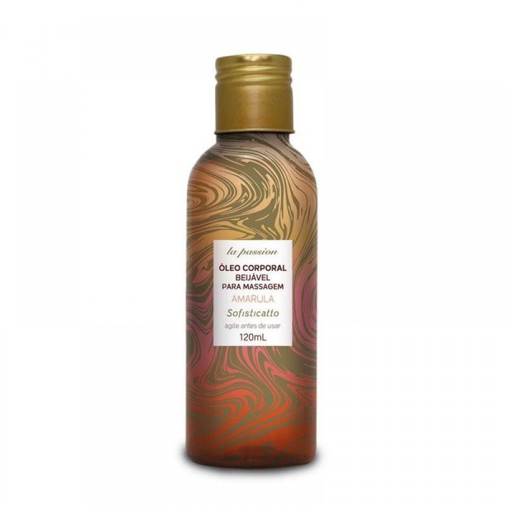 La Passion óleo Beijável Massagem 120ml Sofisticatto - Amarula